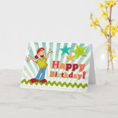 Geburtstag Karte (Gelbe Blume)