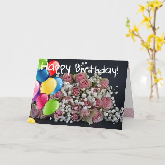 Geburtstag Karte (Gelbe Blume)