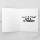 GEBURTSTAG KATZ PIZZA LIEFERKARTE KARTE (Innenseite)