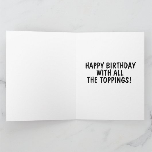 GEBURTSTAG KATZ PIZZA LIEFERKARTE KARTE (Innenseite)