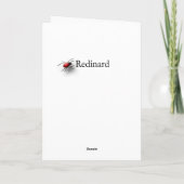 Geburtstag - Katze 2 Karte (Rückseite)