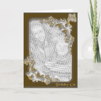 Geburtstag - Katze 2 Karte