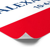 Geburtstag Kein Parkplatz reserviert Spaß personal Poster (Ecke)