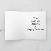 GEBURTSTAG = KEIN VATER KARTE (Innenseite)