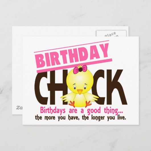 Geburtstag Kind 4 Postkarte (Vorne/Hinten)