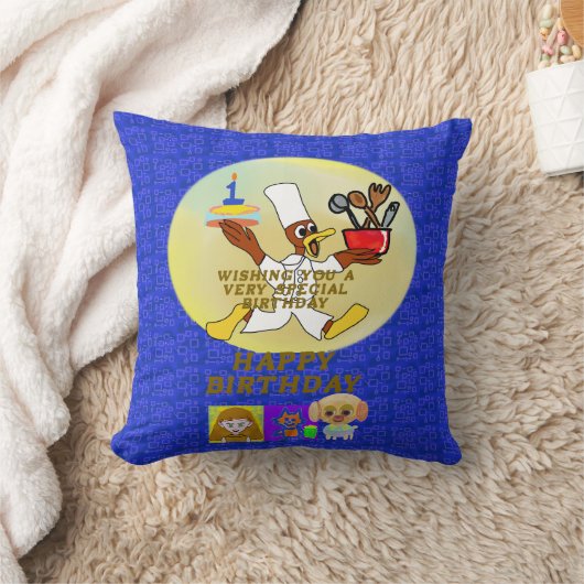 Geburtstag Kissen (Decke)