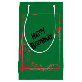 Geburtstag Kleine Geschenktüte (Vorderseite)