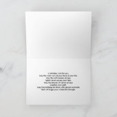 Geburtstag, königliche Seeschwalben am Strand Karte (Innenseite)