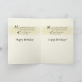 Geburtstag Kreuzpriester Karte (Innenseite)