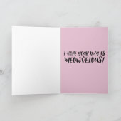 GEBURTSTAG KÜCHER KITTEN-KÜCHENKARTE KARTE (Innenseite)