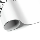 Geburtstag Legend Jahr Spaß Vater Red Black Bold Geschenkpapier (Rolleneckpunkt)