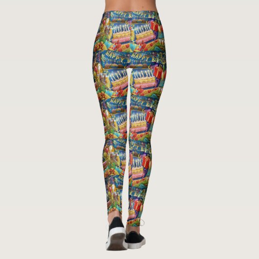 Geburtstag Leggings (Rückseite)