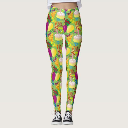 Geburtstag Leggings (Vorderseite)