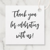 Geburtstag lustig Küssen eines Jahrzehnts Auf Wied Geschenkanhänger (Rückseite)