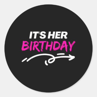 Geburtstag Lustige Freundin Bday-Party Passend Runder Aufkleber