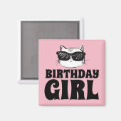 GEBURTSTAG MAGNET (Vorderseite/Rückseite)