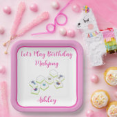 Geburtstag Mahjong PERSONALISIEREN Pappteller (Party)