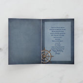 Geburtstag, Mann, Schiffrad, Helm Karte (Innenseite)