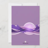 Geburtstag Meilenstein Foto Einladung (Rückseite)