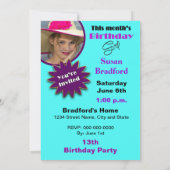 GEBURTSTAG MIRL - MAG. ABDECKUNG - FOTO EINFÜGEN - EINLADUNG (Rückseite)