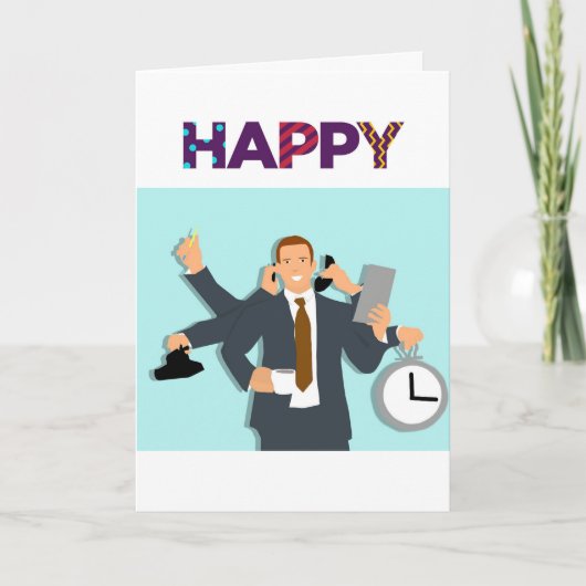 GEBURTSTAG MIT EINEM **ÜBERRASCHENDEN INNEN FÜR SI KARTE (Vorderseite)