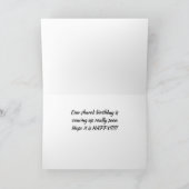 **GEBURTSTAG MIT IHNEN TEILEN** KARTE (Innenseite)