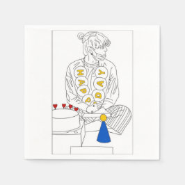 Geburtstag mit JK Serviette