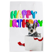 Geburtstag Mittlere Geschenktüte (Rückseite)