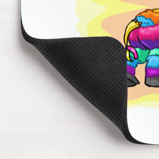 Geburtstag Moehog Mousepad (Ecke)