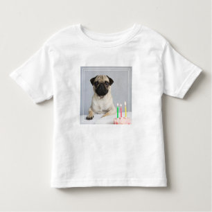 Geburtstag Mops Kleinkind T-shirt