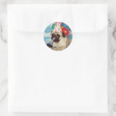 Geburtstag Mops Stickers (Tasche)