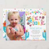 Geburtstag Muchas Gracias Fiesta Dankeschön Karte (Vorne/Hinten)