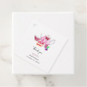 Geburtstag Nachmittag Tee Party Script Elegantes R Geschenkanhänger (Beispiel)