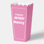 Geburtstag Nancy editierbar Geschenkschachtel (Rückseite)