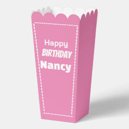 Geburtstag Nancy editierbar Geschenkschachtel