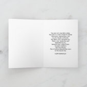 Geburtstag, Nichte, Rose des Friedens Karte (Innenseite)