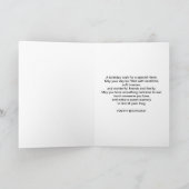 Geburtstag, Nichte, Strand, Hills, Vögel, Ozean Karte (Innenseite)