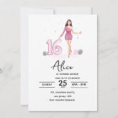 Geburtstag, niedlich, einladung (Vorderseite)