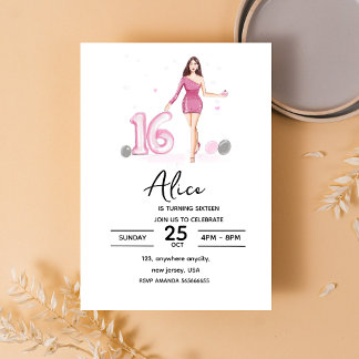 Geburtstag, niedlich, einladung