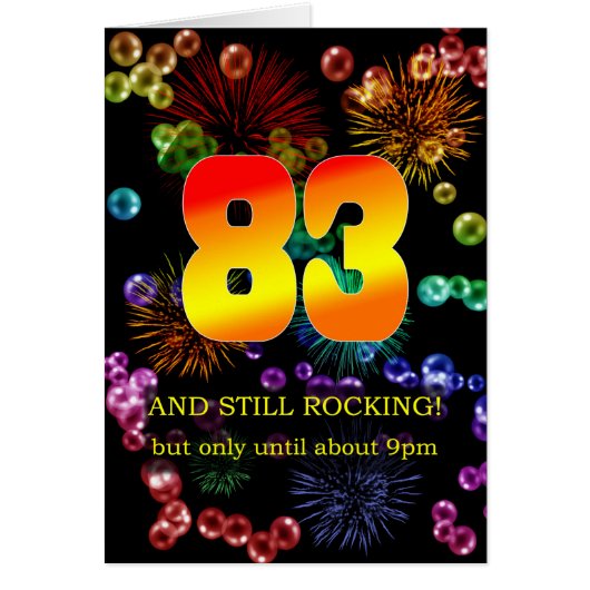 Geburtstag noch rocken (Vorne)