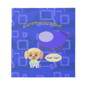 Geburtstag Notizblock (Vorderseite)