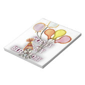 Geburtstag Notizblock (Rotiert)