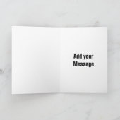 Geburtstag / oder andere Party - geklappte Grußkar Karte (Innenseite)
