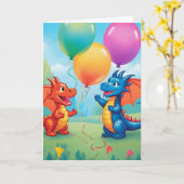 Geburtstag / oder andere Party - geklappte Grußkar Karte (Gelbe Blume)