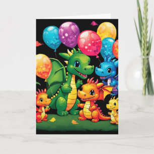 Geburtstag / oder andere Party - geklappte Grußkar Karte