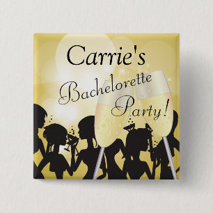 Geburtstag oder Bachelorette Diva-Mädchen-Nacht Button