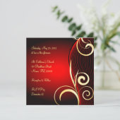 Geburtstag oder Geburtstag Einladung (Stehend Vorderseite)