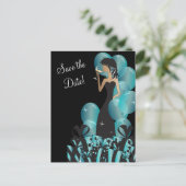 Geburtstag oder Junggeselinnen-Abschied Diva Princ Ankündigungspostkarte (Stehend Vorderseite)