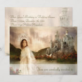 Geburtstag oder Polterabend Fantasy Einladung (Vorne/Hinten)