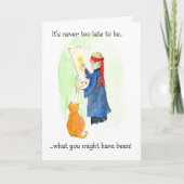 Geburtstag oder Rentenkarte Karte (Vorderseite)